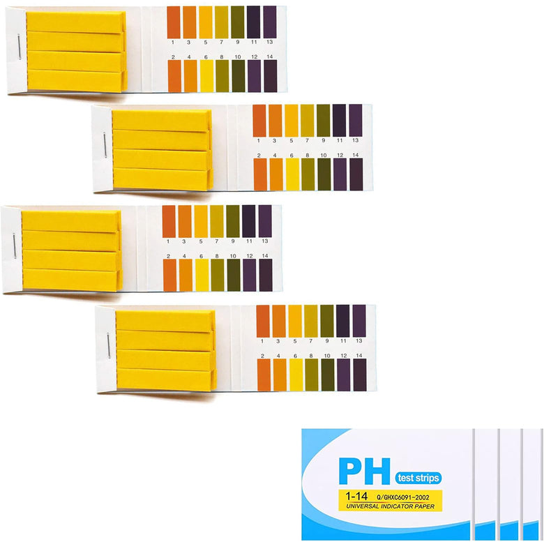 [Australia - AusPower] - iwontalersy Pack of 320 Litmus Paper, PH Test Strips, Indicator Paper for Saliva, Measuring Range 1-14, Ideal for Testing Many Everyday Substances 