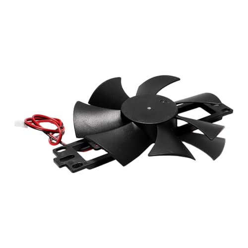 18V Oil Lubricated Cooling Fan for Induction Cooker Stand PBT Plastic 7 Blades 2100RPM 120x120x25mm
