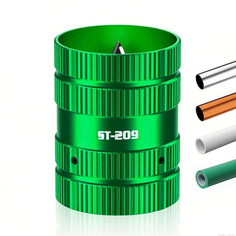 [Australia - AusPower] - PARAOUTIL 2 in 1 Universal Deburring Tool for Copper and Plastic Pipes for Indoor and Outdoor Use 6-38 mm Multi-Material Cutter Metal Aluminium Mild Steel Compatible 