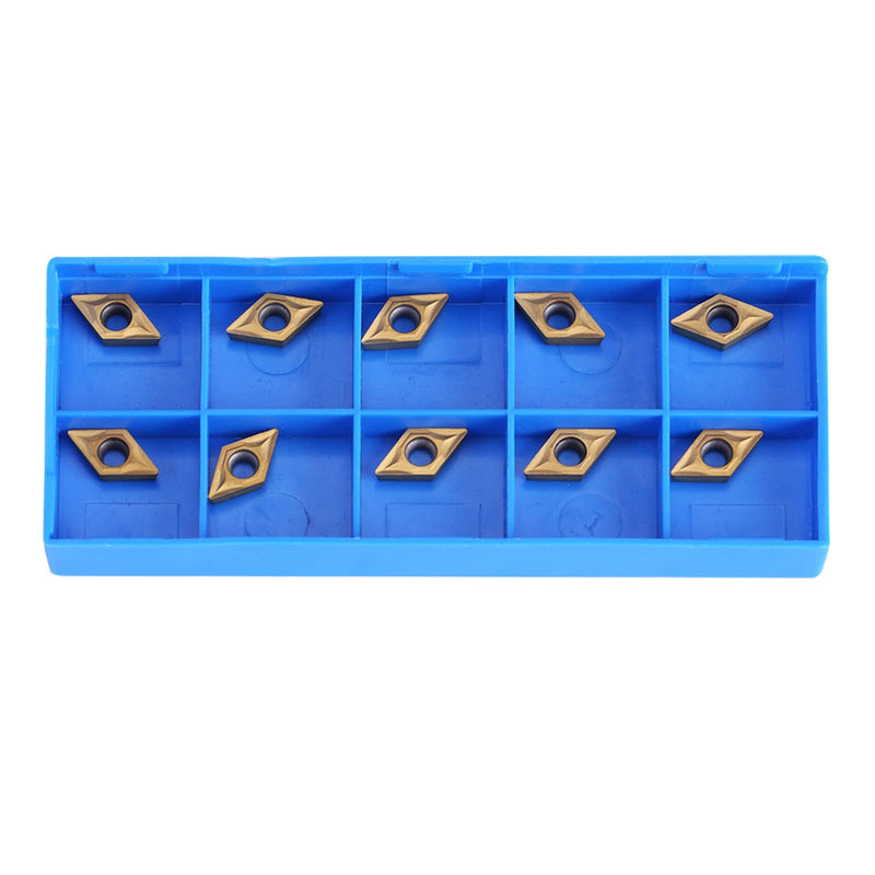 [Australia - AusPower] - Watris Veiyi 10pcs CNC Carbide Inserts Rotary Indexable Inserts Carbide Inserts with Box for Stainless Steel Applications 