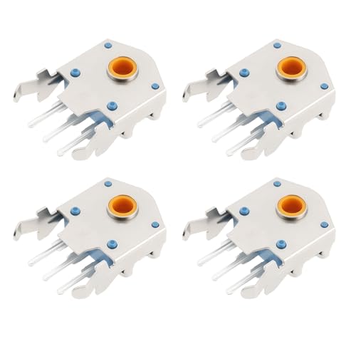 ECSiNG Mouse Wheel Encoder Compatible with TTC Core, Diameter 1.74mm, Positioning Torque, 20-40gf, Mouse Scroll Sensor, 4 Pack 8mm