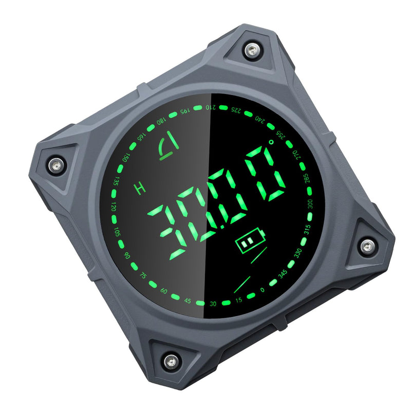 [Australia - AusPower] - Wigearss Digital LCD Protractor, Inclinometer, Angle Finder with Four-Sided Magnet 
