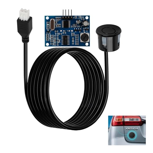 JSN-SR04T Ultrasonic Distance Sensor Module, Ultrasonic Sensor JSN-SR04T, Ultrasonic Distance Sensor, Distance Measuring Module, Waterproof JSN-SR04T, 5V Integrated Distance Sensor for Precise Measurements