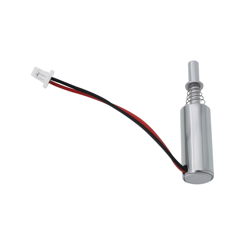 1 x Mini Mini Cylindrical Suction Solenoid Tubular Micromagnetic Suction Cup for Electromagnetic Suction Electromagnetic Lock 8x34.5x2.9mm 3V