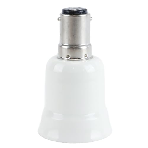 B15 to E27 Converter Adapter, B15 B15D to E27 Lamp Holder Converter Lamp Holder for Light Bulb, Pack of 3