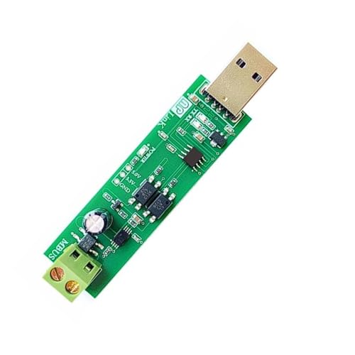USB to MBUS Slave Module for Communication Debugging with Adjustable Bus Voltages and Upgraded 5V 3.3V Output Slave Module