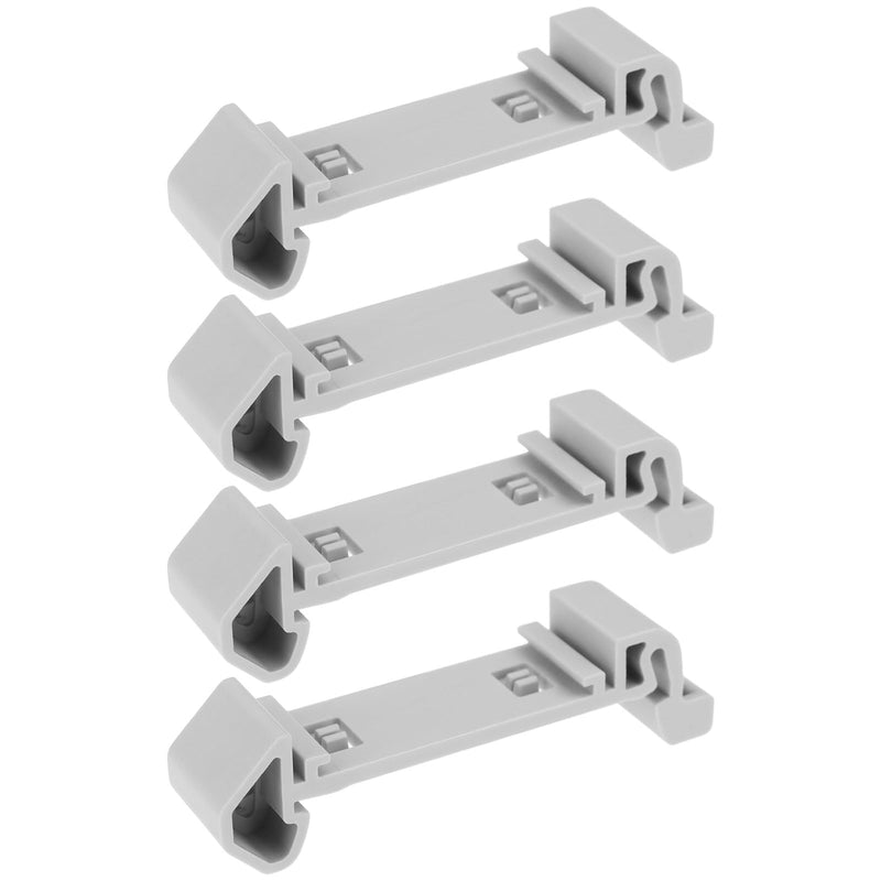 ECSiNG PTFIX-NS35A 3274056 DIN Rail Adaptor Compatible with NS 35 Can Hold 2.5 Mm2 and 4 Mm2 FIX Modules Pack of 4