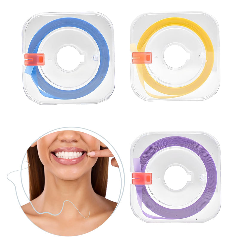 3 for the gap between rolled teeth, tooth sandpaper, coloured tooth sandpaper, dental sandpaper for tight spaces, teeth polishing, interdental space with tooth polish 4 mm x 6 m)