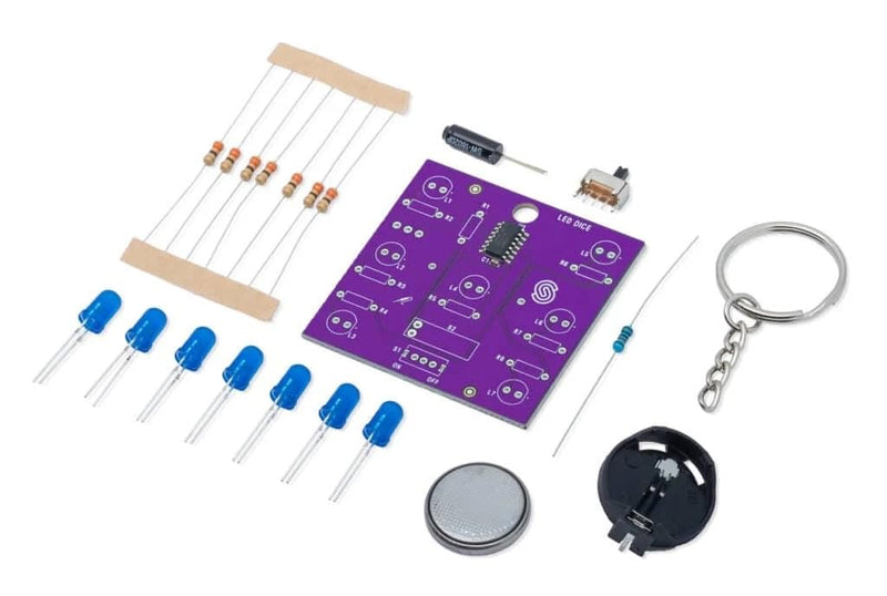 Soldered LED Cube Soldering Kit | Learn to Solder | Made in EU | 333140