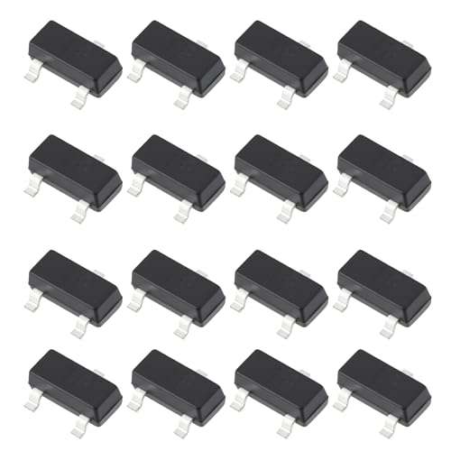 50pcs BC847B NPN Small Signal Transistor 50V 200MA 250MW SMD SOT-23