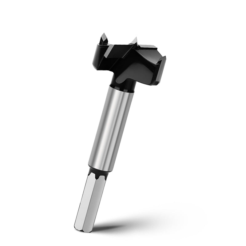 Forstner Drill Bit 32 mm, Hexagonal Wood Drill Bit for Wood, 93 mm Length | Hardwood, softwood, deep holes, woodworking 32mm (1 piece)-93