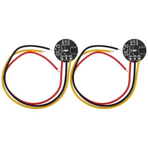 Pack of 2 DC3-24V 10A Capacitive Touch Switch Sensor Module for Touch Switches and LED Light Modifications