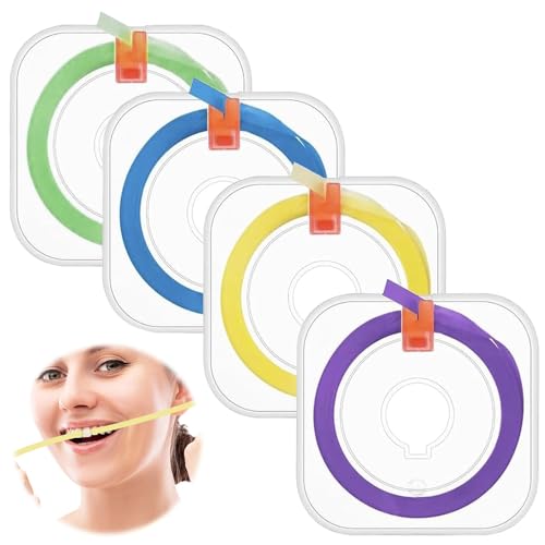 Tooth Sandpaper, Cleaning Polishing Strips, 4 Volumes | Interdental Sandpaper Travel Friendly Sanding Strips for Tartar Removal and Tooth Repair