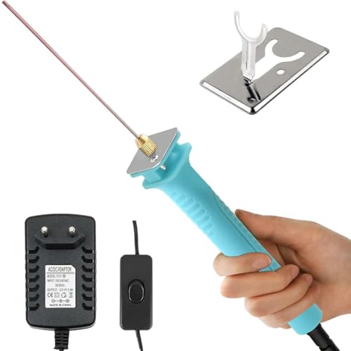 VOBOR Polystyrene Cutter 10 cm, 30 W Hot Wire Cutter 100-240 V, Electric Foam Cutter for Polystyrene Arch