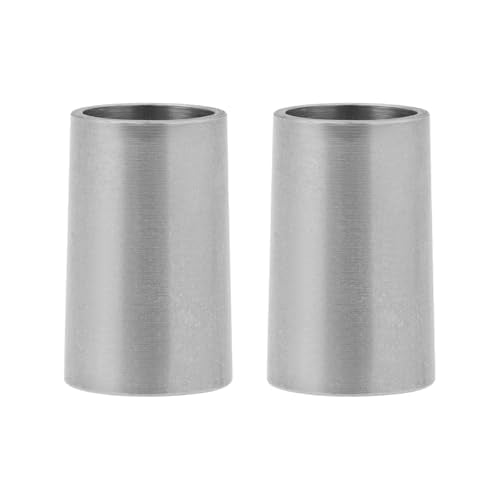 B10 to B12 Drill Chuck Adapter Sleeve 12.1 x 11.1 x 19.5 mm Stainless Steel Pack of 2