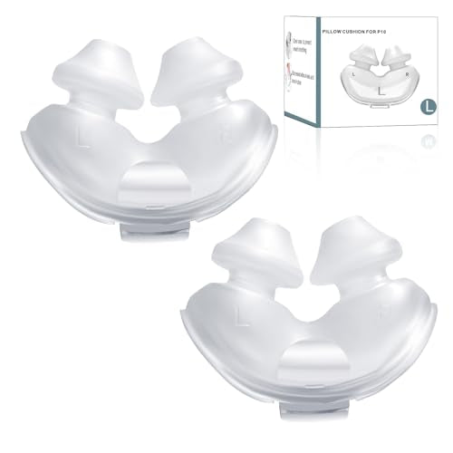 Replacement Nose Cushion for AirFit P10 Frame (L) Pack of 2 CPAP Nose Cushion Soft Silicone Nose Pad CPAP Accessories