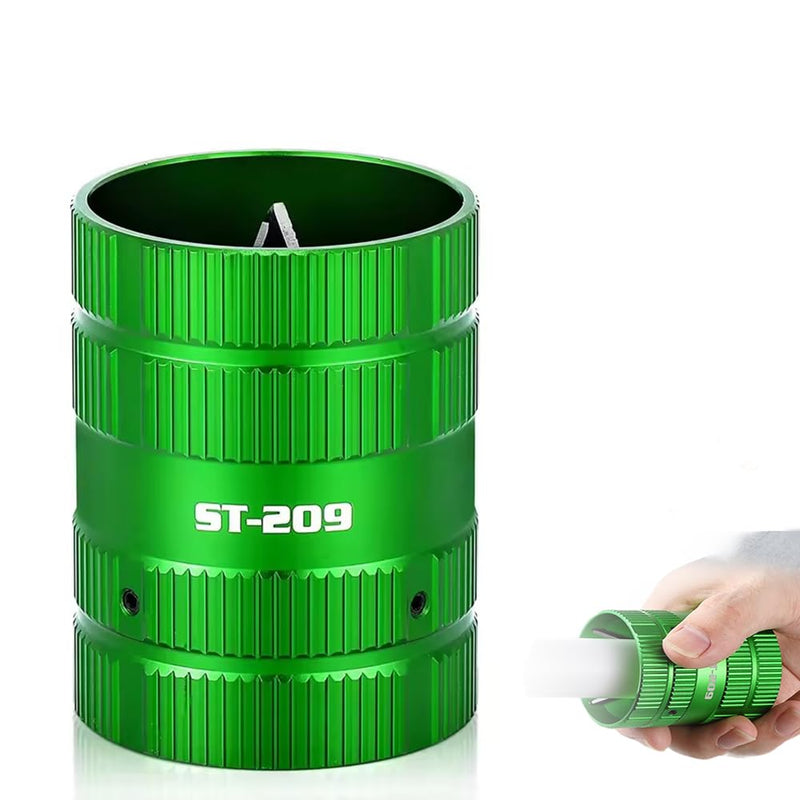 Universal 2-in-1 Deburring Copper Tube, Diameter 6-38 mm Pipes, Deburring Tool, Pipe Deburrer, Deburring Copper Pipe for Cleaning Work Indoor and Outdoor Pipe