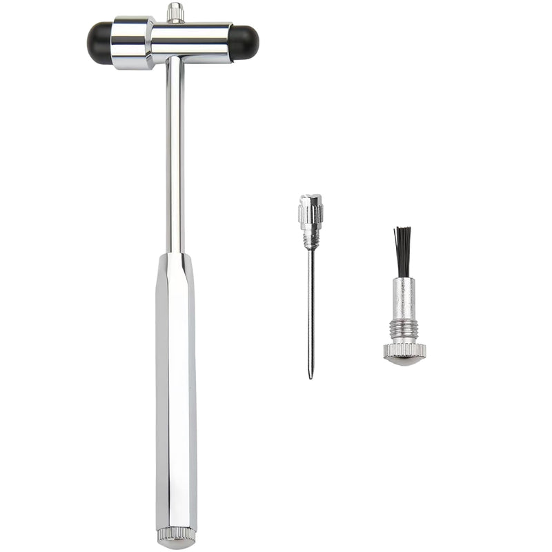 Trömner Neurological Reflex Hammer for Medicine, Neurological Reflex Hammer with Built-in Brush and Needle, Versatile Diagnostics, for Medical and Care Applications