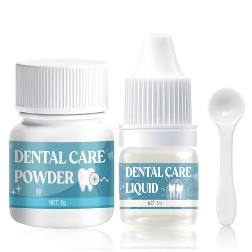 Dental cement self-hardening durable, fast curing | Dental adhesive for crowns, dentures glue, solution for crowns, bridges, dental caries and lost fillings
