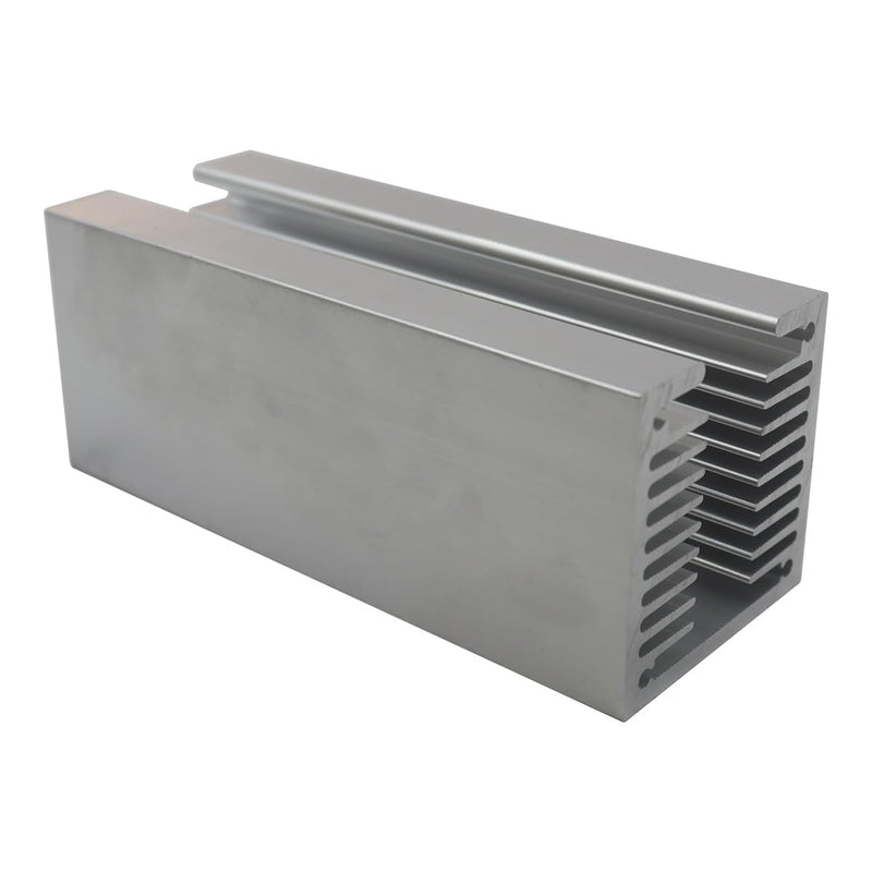 100 × 40 × 40 mm U-Type Aluminium Heatsink – Louvre Cooler with Dense Teeth for CPU & More