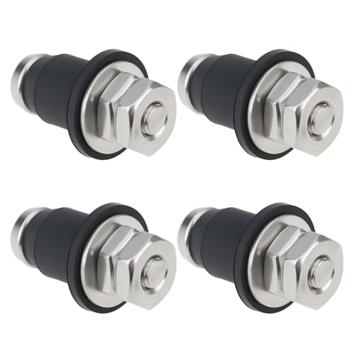 4 Pcs RV Water Tank Level Sensors 5mm Screw In Electronic Probes 5/8 x 1 x 3/8 Inch for Fresh Keeping