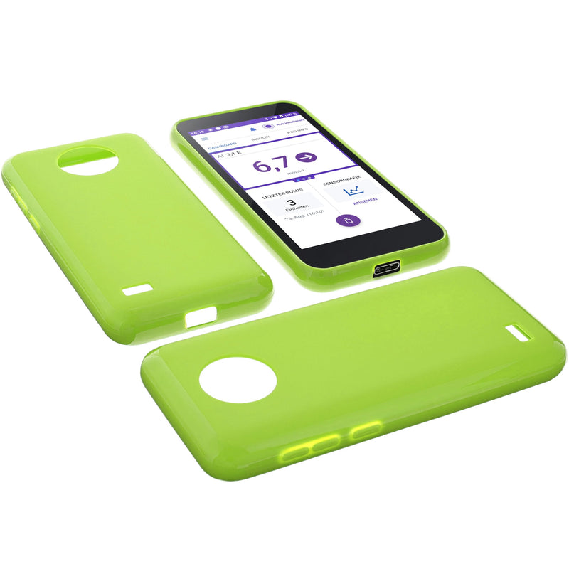 Case TPU for Omnipod 5 Protective Cover, Tpu Green, Slim