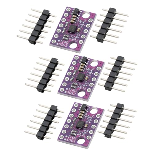 GY-BMI160 Module BMI160 6DOF 6-Axis Acceleration Gyro Gravity Sensor 3-5v IIC SPI Pin Spacing 2.54mm for Arduino (Pack of 3)
