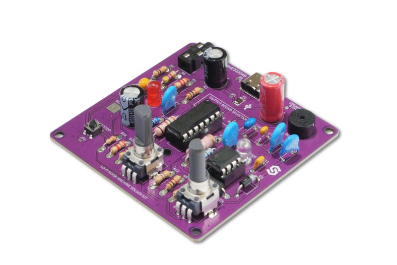 Soldered Lo-Fi Noise Machine Solder Kit, Made in EU, 333349