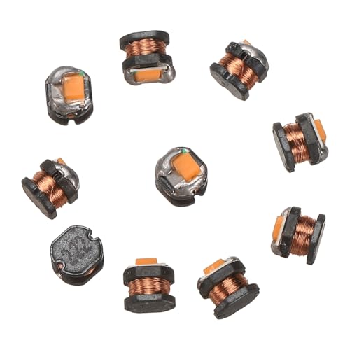 QUARKZMAN Pack of 10 Wireless Induction LED Lights Wireless Pink LED Lamps Inductive for Art Decoration Action Figures Handmade DIY 4.3 x 4.3 x 4.5 mm 4.3x4.3x4.5mm