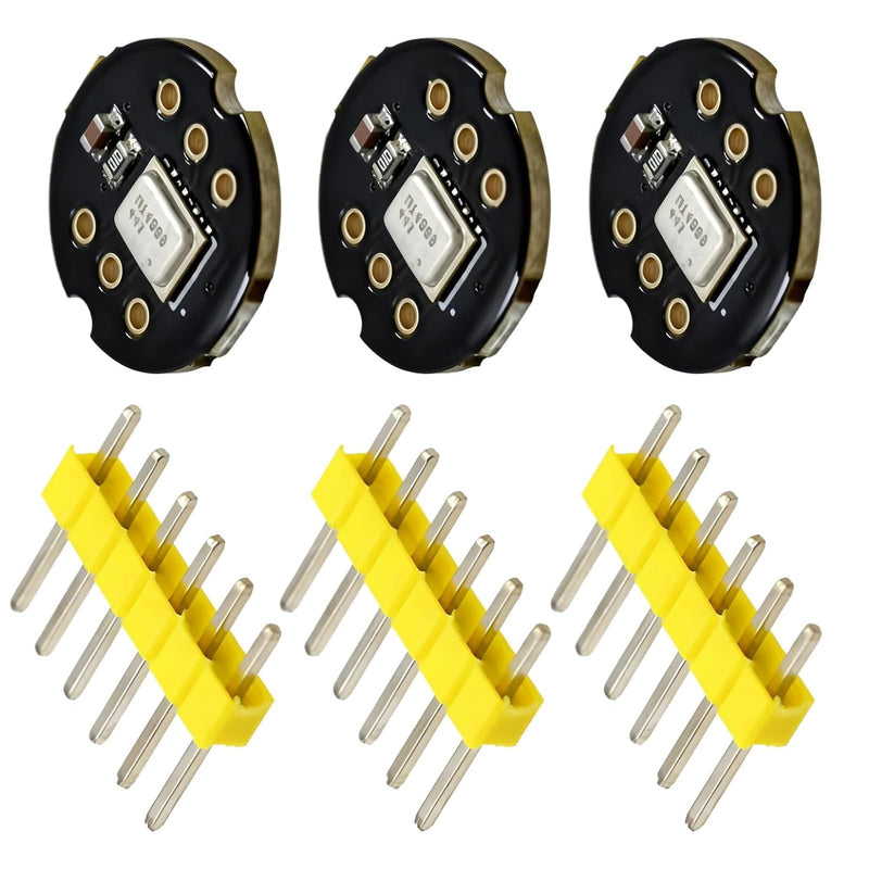 3 Pieces Digital Microphone Module INMP441, INMP441 Omnidirectional Microphone Module, Omnidirectional Microphone Module, Omnidirectional Micro MMS, 24 Bit I2S, Compatible with Arduino and ESP32