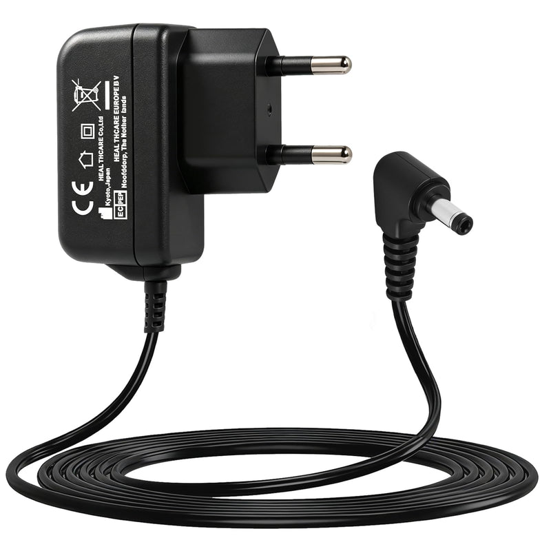 6 V Power Supply Charger for Omron Blood Pressure Monitor, Replacement AC Power Adapter Blood Pressure Monitors, Compatible with M2 M3 M6 M7 Intelli IT X3 X4 X7 Smart, 1.5 m Charging Cable for | Ersatz AC Netzadapter Blutdruckmessgeräten Kompatibel mit...