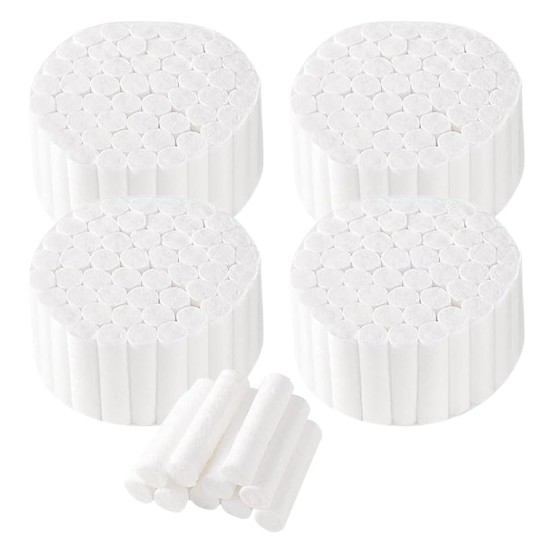 Pack of 200 Nose Stoppers Nampons Against Nosebleeds Percent Strong Absorbent Cotton Rolls Soft Gauze Rolls Stop Plugs