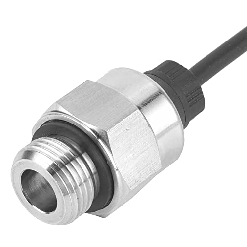 YUYTE Pressure Sensor Pressure Transmitter 0-10V G3/8 Screw Connection IP65 Analogue High Precision Pressure Sensor - Stainless Steel Construction, Lightweight, Easy Installation, (0~10BAR) 0~10BAR