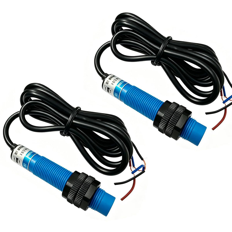 Gebildet 2 pieces M12 inductive proximity sensor switch NPN NO 6-36V 4mm LJ12A3-4-Z/BX LJ12A4-4-Z/BX