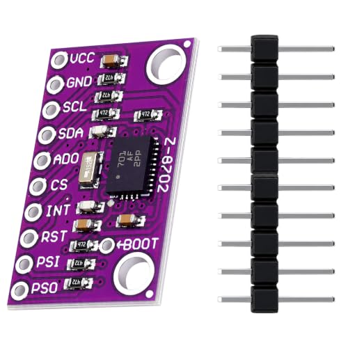 BNO080 9-Axis Sensor Module Ulegqin BNO080 9DOF AHRS Sensor Module High Precision Accelerometer Gyroscope Magnetometer 9DOF AHRS IMU Compatible with Arduino