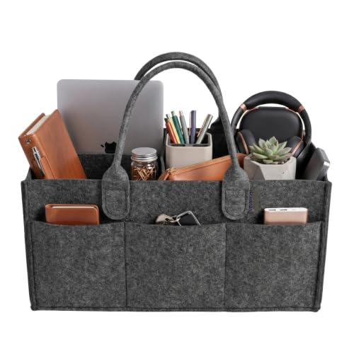 IDEA HOME AVR Felt Bag SORT.IT Organiser with Compartments Foldable 15 L