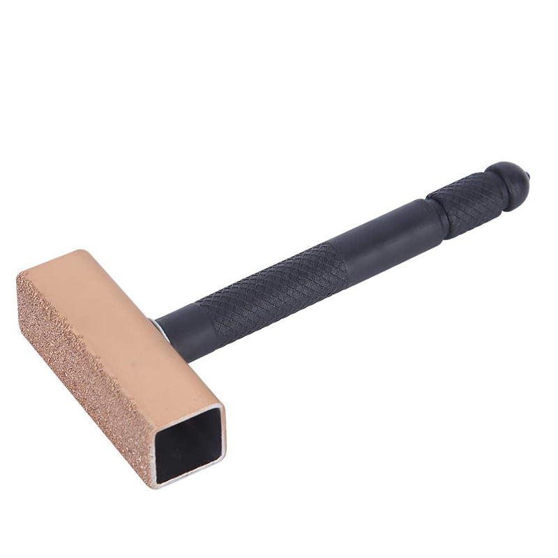 Diamond Dresser 105mm Grinding Stone Dresser Dressing Stone for Grinding Wheels Bench Grinder Tool with Non-Slip Handle (101301 Chest of Drawers with Black Handle, Small) 101301 Chest of Drawers with Black Handle, Small