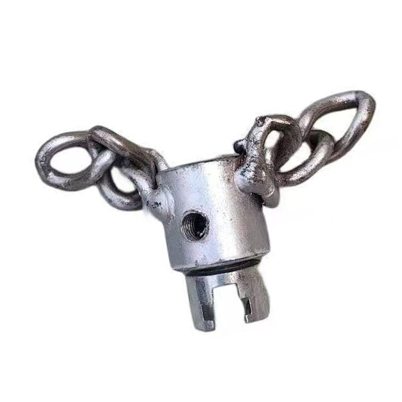 Flexible steel drain cleaner, descaling chain for efficient unblocking of shower drains, sinks, excavator tool, commercial single chain, 16 mm