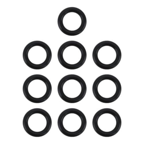 ECSiNG 10-pack coolant hose O-ring 11x3 mm nitrile rubber compatible with Volkswagen and Audi OEM N90452002