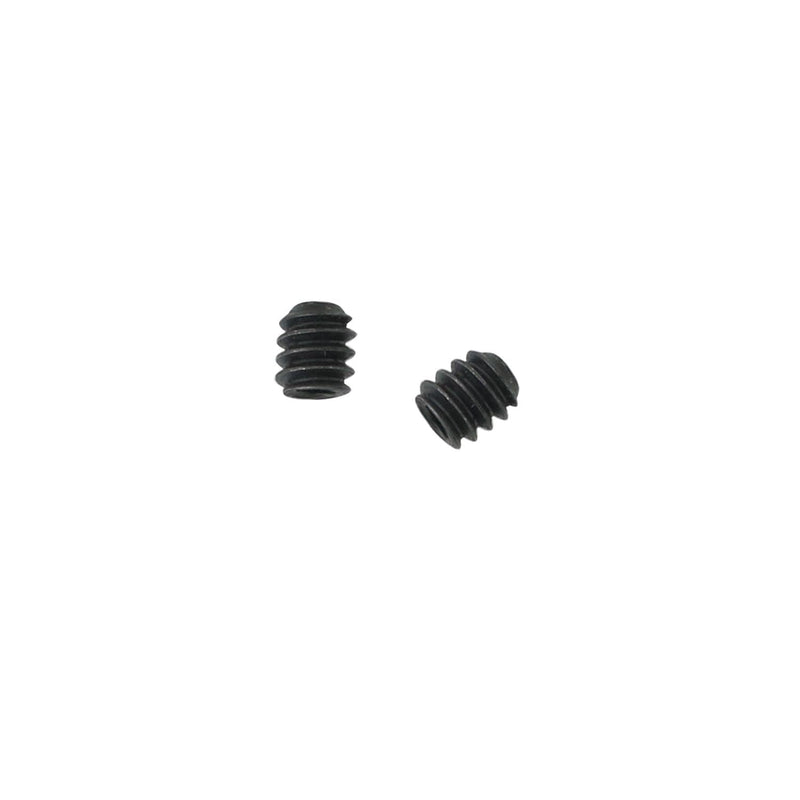 [Australia - AusPower] - 25pcs 4-40 x 1/8" Carbon Steel Allen Head Hex Hexagon Socket Set Screws Cup Point with Hex Key Wrench, Black 4-40 x 1/8Inch 