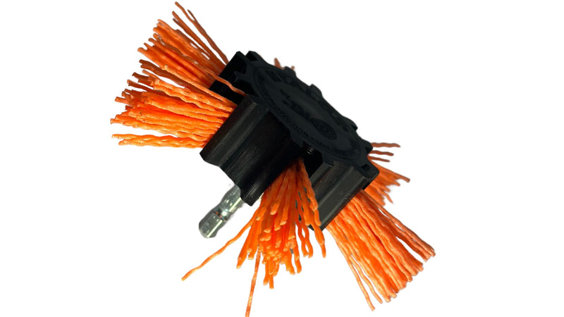 [Australia - AusPower] - Dico 541-782-4 Nyalox Flap Brush 4-Inch Orange 120 Grit 