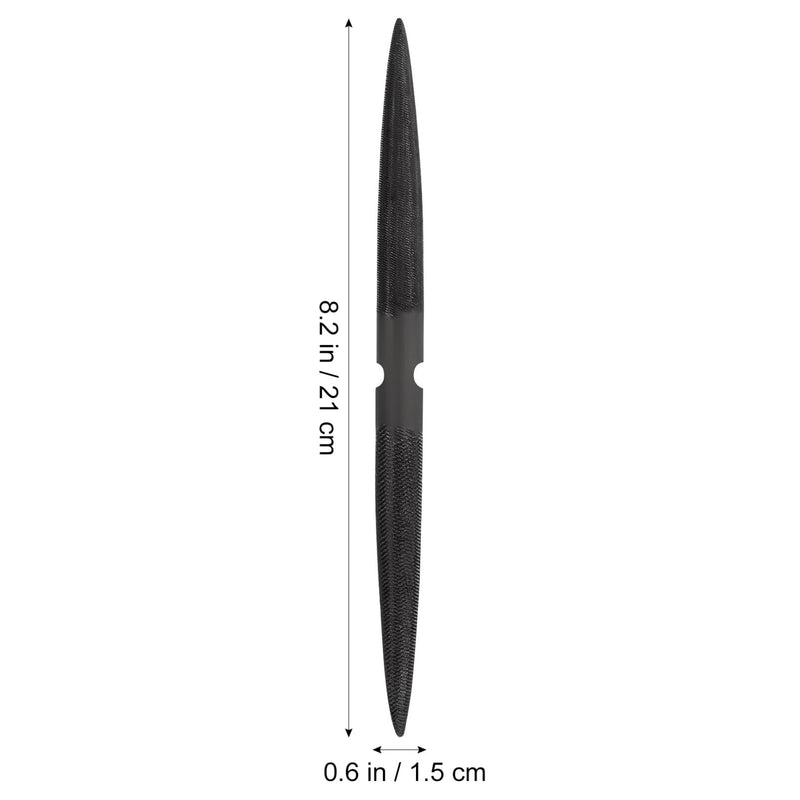 [Australia - AusPower] - Carving Wax File Carving File 6in Wax File Tool for Filing and Carving Fine Strength Semi Wax Files for Jewelry Casting Double Ended Half Round Wax Wood Joyeria Steel Portable Lima 