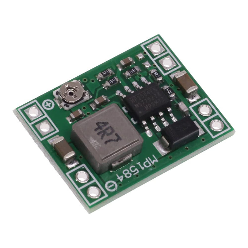 [Australia - AusPower] - DollaTek MP1584EN Ultra Small DC-DC 3A Power Step-Down Adjustable Module Buck Converter 24 V to 12 V 9 V 5 V 3 V for Arduino Pack of 5 