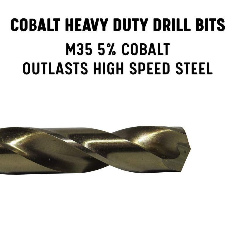 [Australia - AusPower] - Drill America DWDCO30P12 #30 Cobalt Drill Bit (Pack of 12), DWDCO Series 