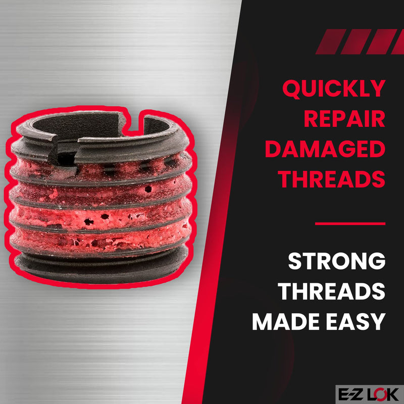 [Australia - AusPower] - E-Z Lok Externally Threaded Insert, C12L14 Carbon Steel, Meets AISI 12L14, 5/8"-18 Internal Threads, 7/8"-9 External Threads, 0.687" Length, Made in US (Pack of 5) 49/64" 