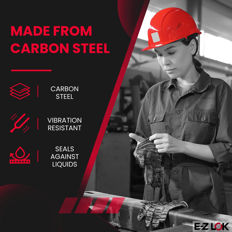 [Australia - AusPower] - E-Z Lok Externally Threaded Insert, C12L14 Carbon Steel, Meets AISI 12L14, 5/8"-18 Internal Threads, 7/8"-9 External Threads, 0.687" Length, Made in US (Pack of 5) 49/64" 