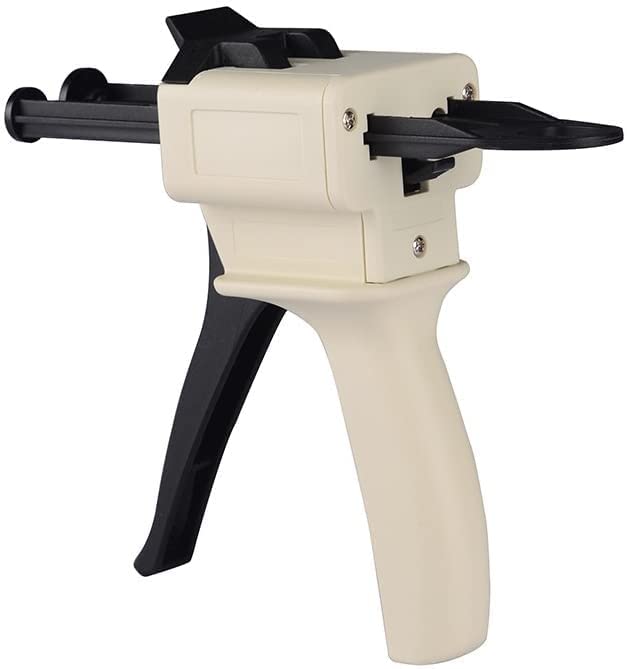[Australia - AusPower] - Dental 1:1/2:1 Impression Mixing Dispenser Dispensing Gun,50ml Dispensing Gun,Dental Impression Gun (1:1/1:2) 1:1/1:2 