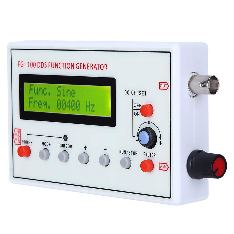 [Australia - AusPower] - EBTOOLS FG100 DDS Generator Counter, High DDS Function Generator Sine Frequency 1HZ500KHz Source Meter 