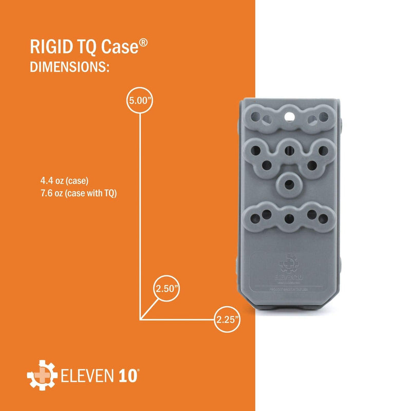 [Australia - AusPower] - Eleven 10 Rigid TQ Case for C-A-T Tourniquet, Basketweave, Belt Attachment No Tourniquet 