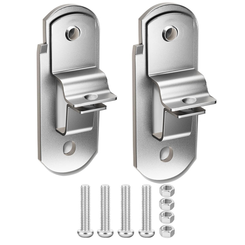 [Australia - AusPower] - Cargo Trailer Door Latch, Trailer Latches, Trailer Hasp, Enclosed Trailer Door Latch, Cam Lock Latch Keeper for Enclosed Cargo Trailer, Ramp Trailer (2 Pack) 